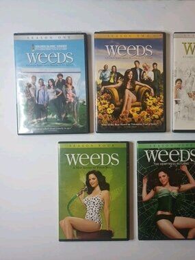 Weeds DVD Lot Seasons 1 2 3 4 5 Complete Mary-Louise Parker Showtime Series